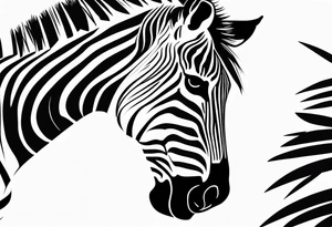 ZEBRA STIPES tattoo idea