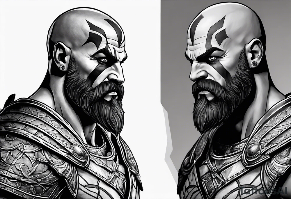 Kratos tattoo idea