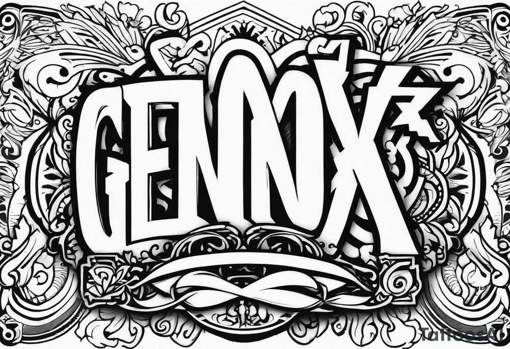 GenX OG tattoo idea