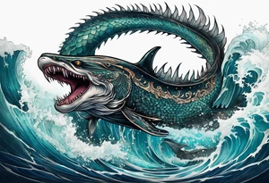 Leviathan tattoo idea