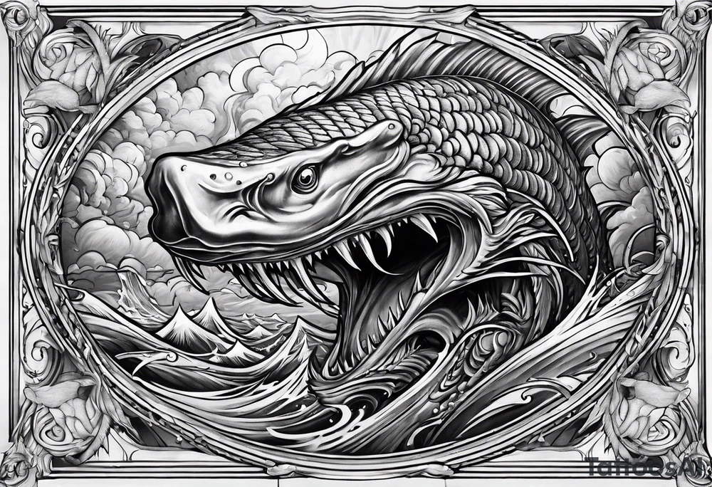 Leviathan tattoo idea