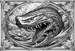 Leviathan tattoo idea