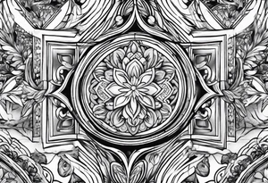 Marble tattoo idea