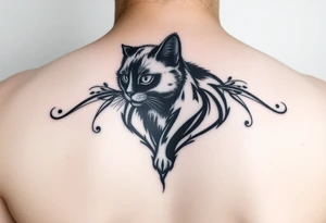 Black Cat tattoo idea