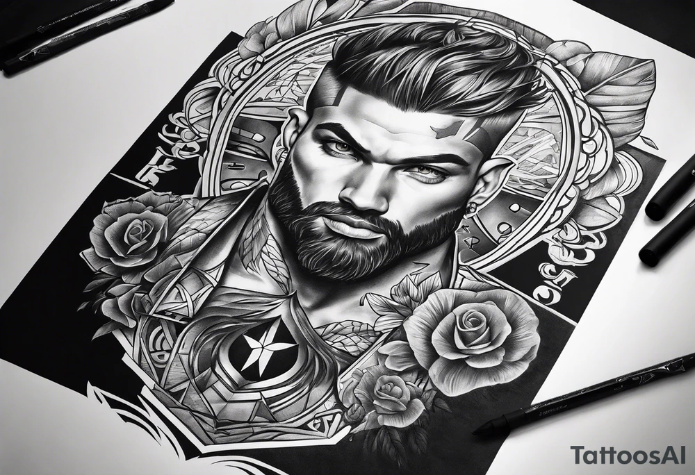 Sport tattoo idea