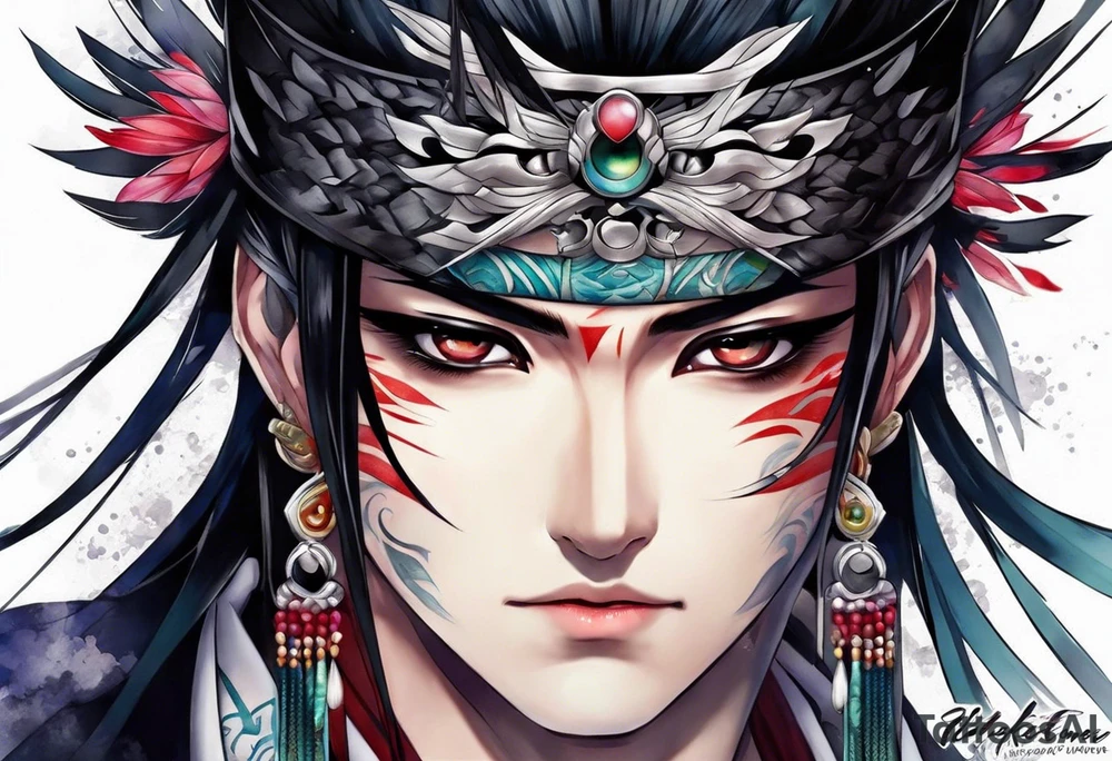 Byakugan eyes tattoo idea