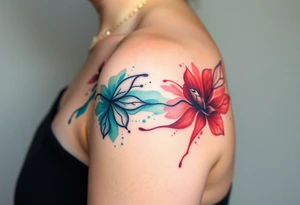 uma tatuagem que expresse a filosofia do bem e do mal tattoo idea