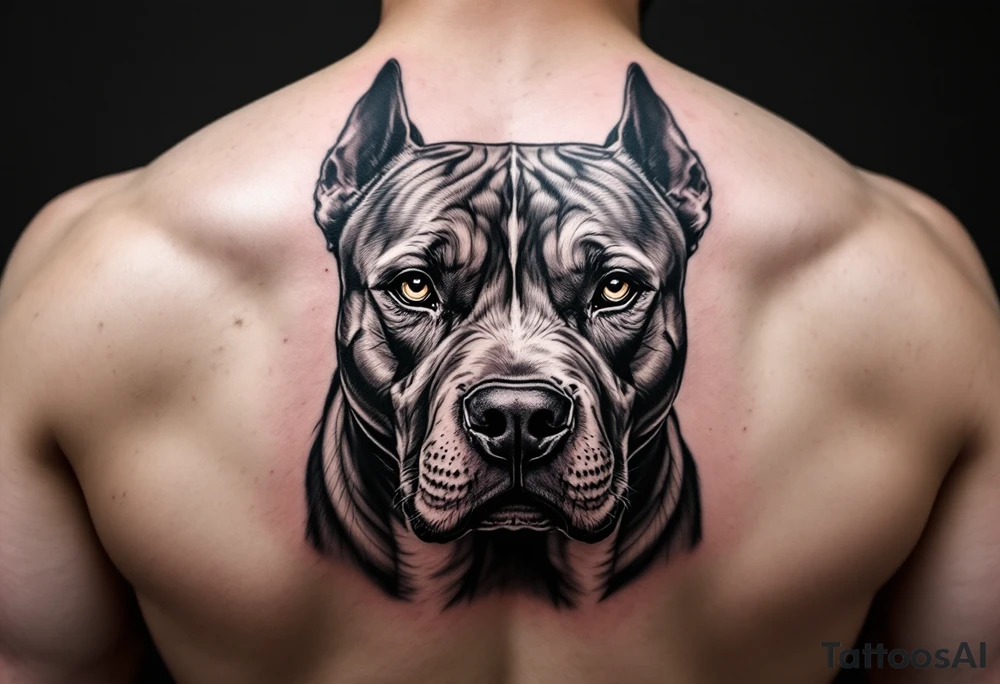 pitbull tattoo tattoo idea