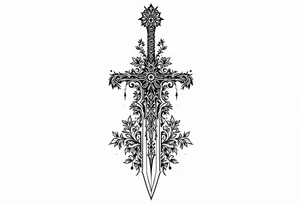 Hecate sword tattoo idea