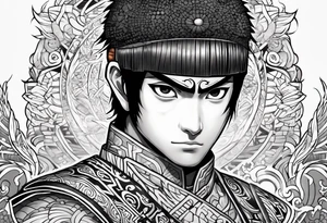 Rock Lee tattoo idea