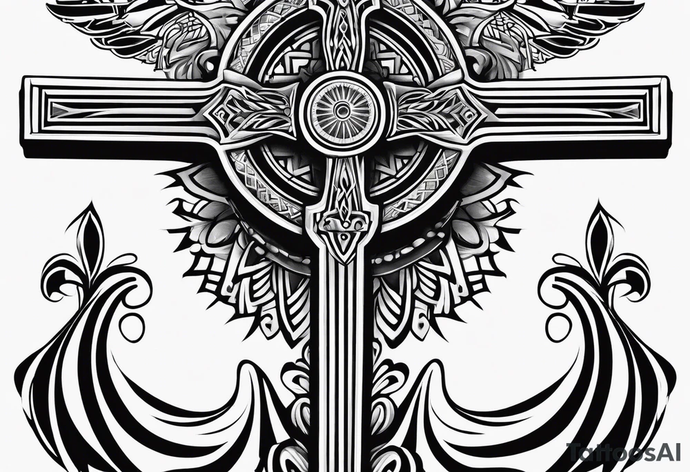 ankh, arm tattoo idea