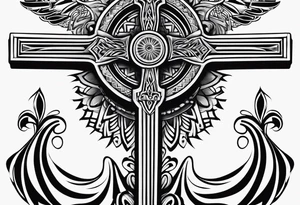 ankh, arm tattoo idea