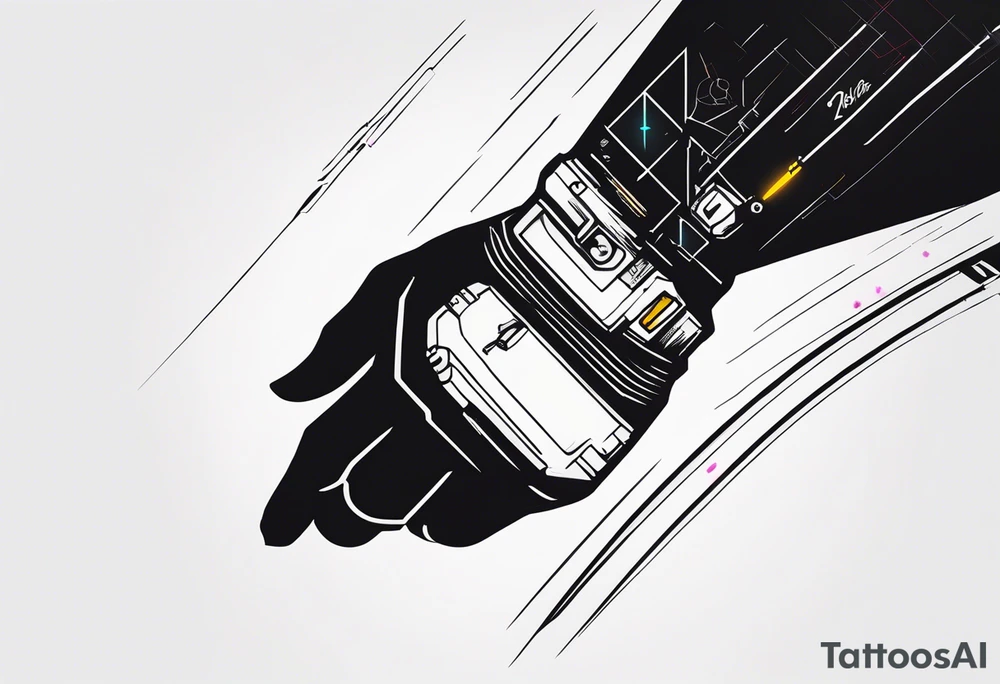 cyberpunk 2077, wrist tattoo, tattoo idea
