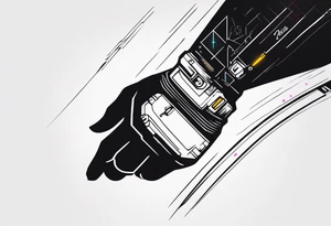 cyberpunk 2077, wrist tattoo, tattoo idea