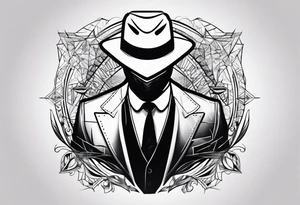 Invisible man tattoo idea