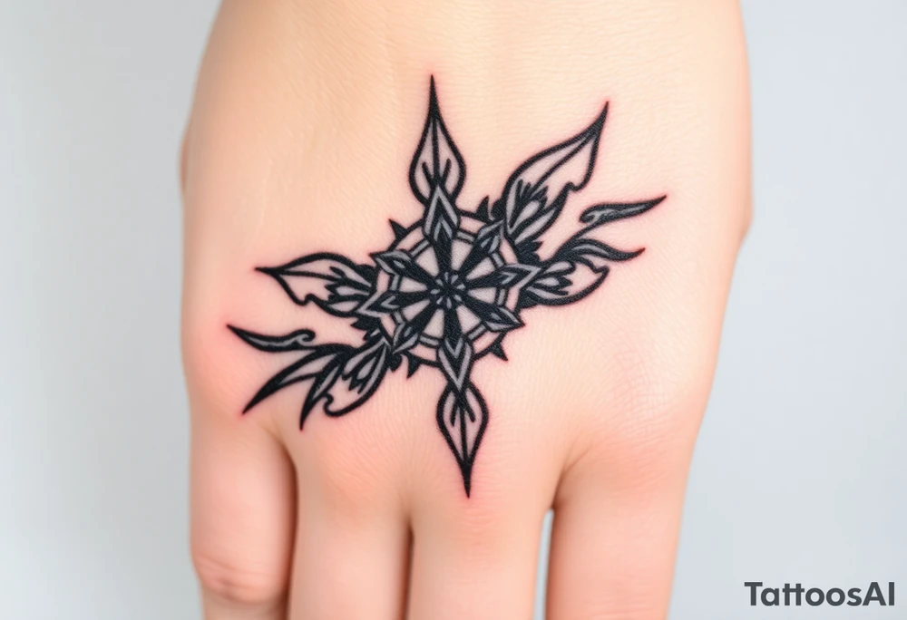 "In God's Hand" tattoo idea