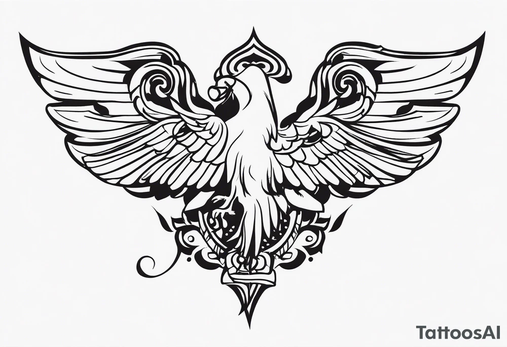 Visualise a tattoo that visualize a reminder for my self how I conquered the fear of death, in a sexy manly way that flows with the shape of the arm tattoo idea