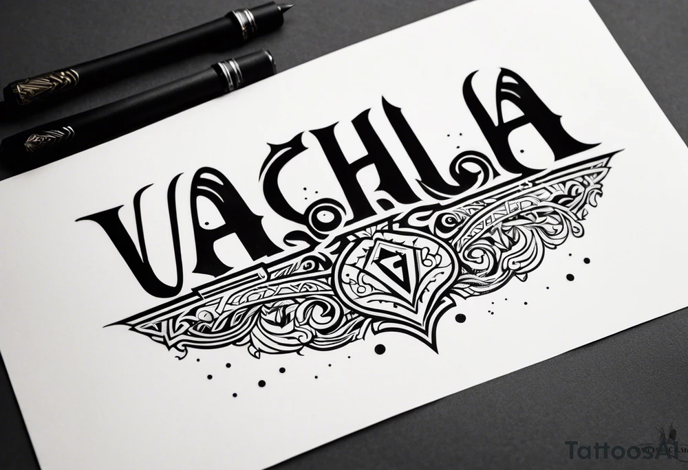 Valhalla tattoo idea