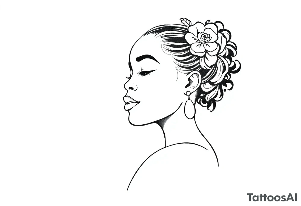 Mary "Adwoa" Mensah, RIP Godmummy, 21/07/1958 - 28/07/2023 tattoo idea