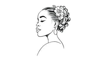 Mary "Adwoa" Mensah, RIP Godmummy, 21/07/1958 - 28/07/2023 tattoo idea