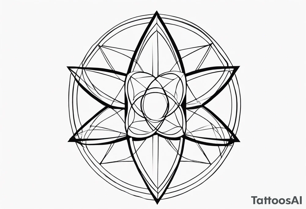 Sacred Geometry tattoo idea