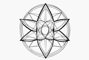 Sacred Geometry tattoo idea