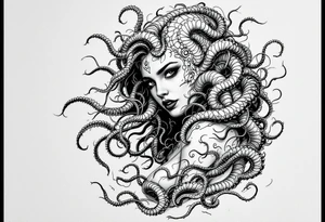 lady medusa tattoo tattoo idea