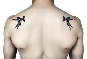 Realistic portrait of a woman's bare breasts, soft shading. tattoo idea