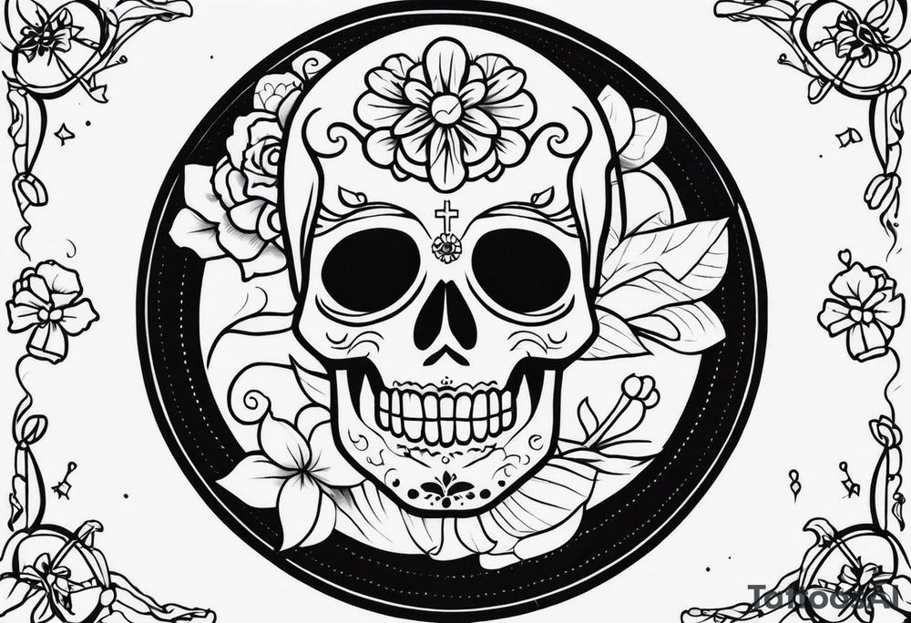 La muerte tattoo idea