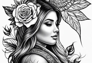 Family memorial tattoo idea