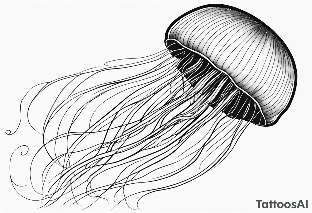 Jellyfish tattoo idea