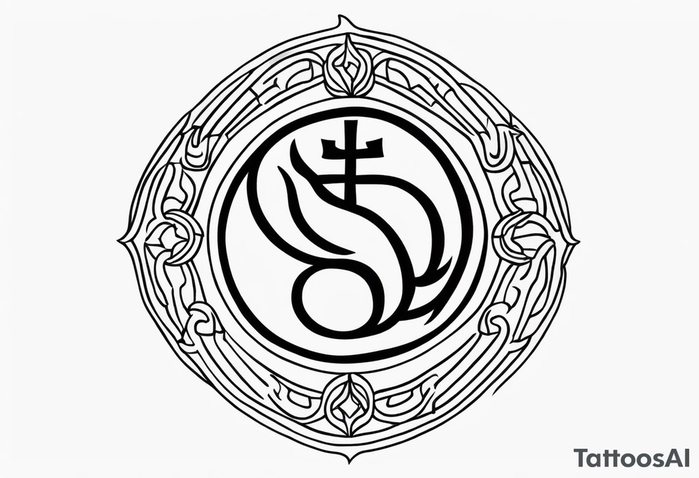 GYE NYAME tattoo idea