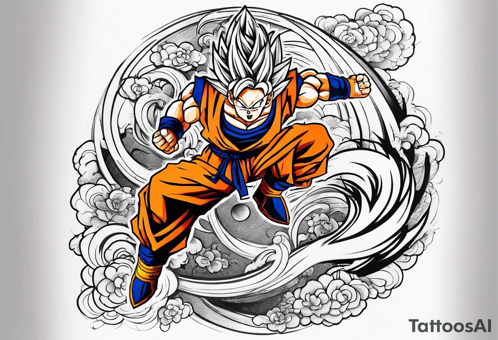dragonball z tattoo idea