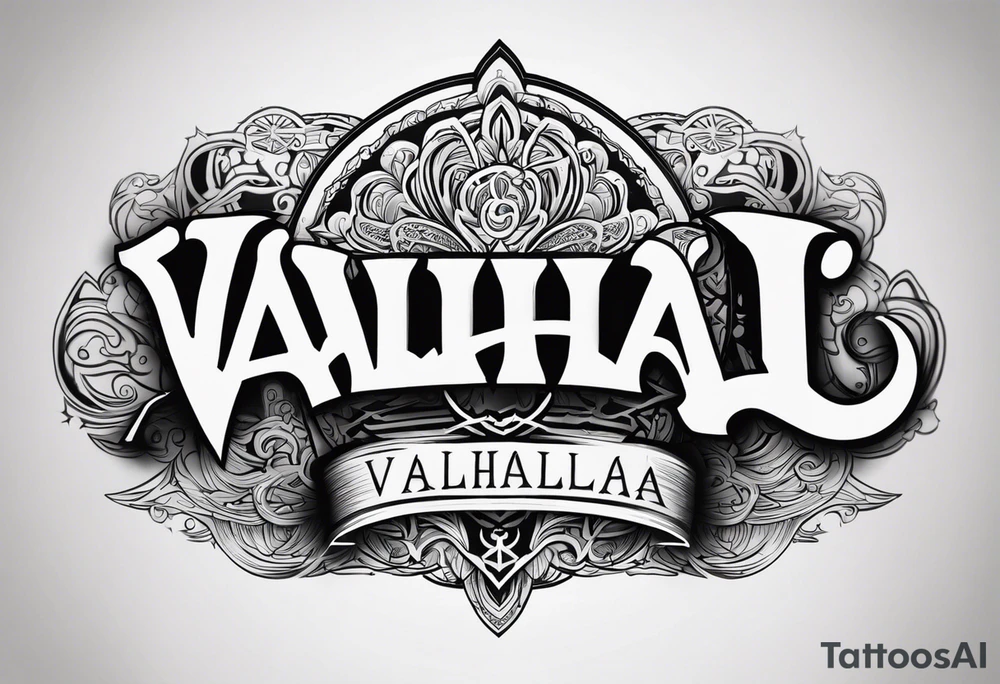 Valhalla tattoo idea
