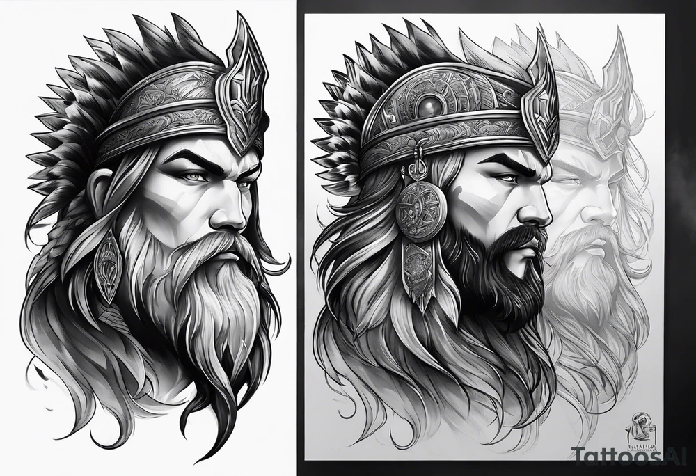 Valhalla mist fog tattoo idea