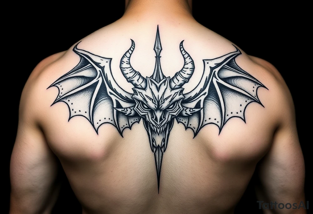 Joshua Esquivel/capricorn/strong and demonic tattoo idea