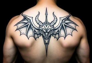 Joshua Esquivel/capricorn/strong and demonic tattoo idea