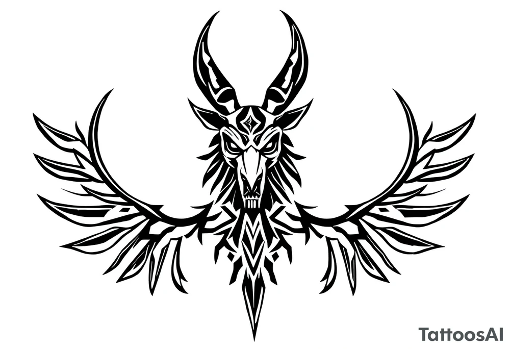 anubis the egyptian death god tattoo idea