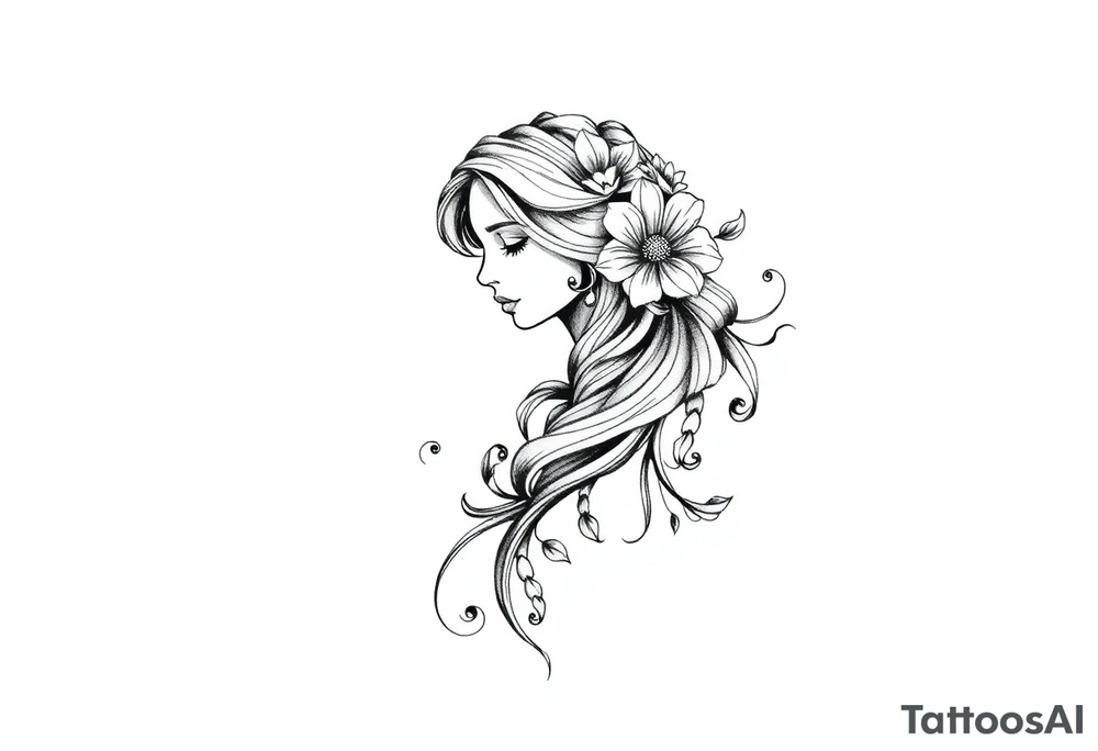 Beauty. Gothic tattoo idea