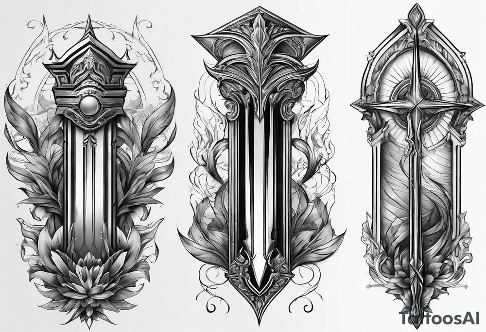 Spear of Longinus tattoo idea