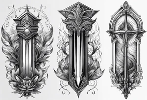Spear of Longinus tattoo idea