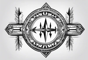 arrow tattoo idea