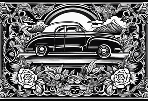 Old school Southern California tattoo idea