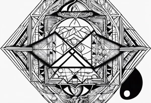 Life isn't real and love is make belief tattoo idea