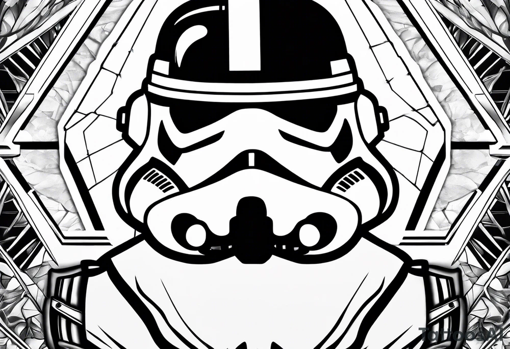 Nurse storm trooper tattoo idea