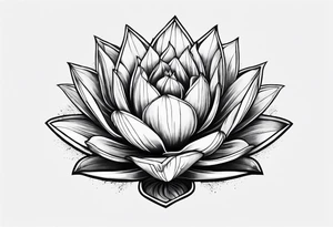 Molotov cocktail on an agave cactus tattoo idea