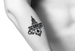 vertikalna tetovaza Beograda 11000 tattoo idea