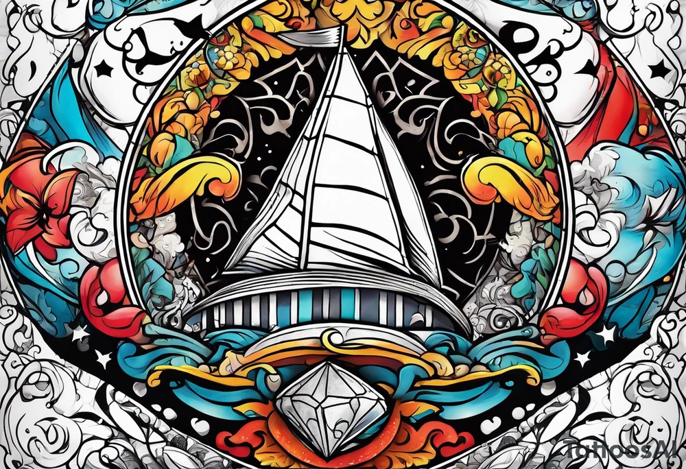 a twenty sided die tattoo idea