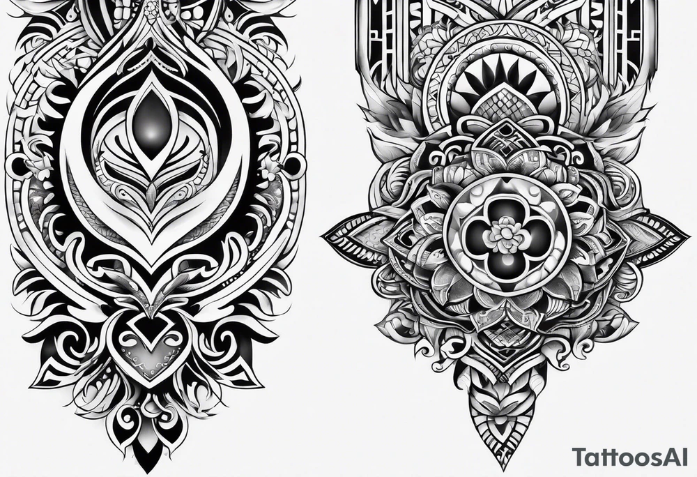maori spine tattoo tattoo idea
