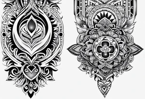 maori spine tattoo tattoo idea